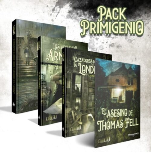 Pack Primigenio - El Rastro de Cthulhu - Los archivos Armitage - Cazadores de libros de Londres