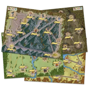 Pack de mapas 2 de Root: el juego de rol