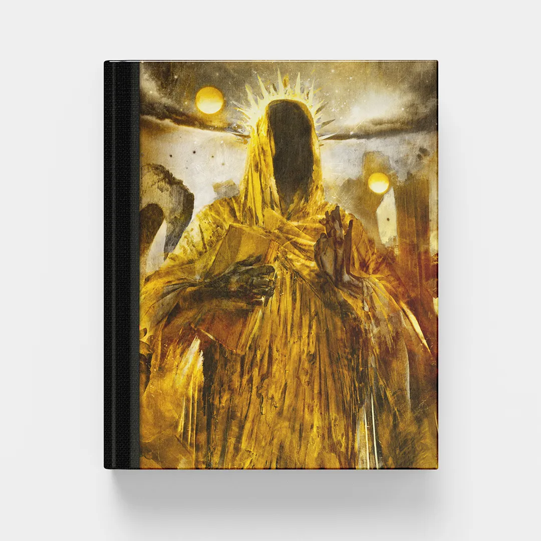 El rey de amarillo anorado mockup libro cerrado - cover_WEB