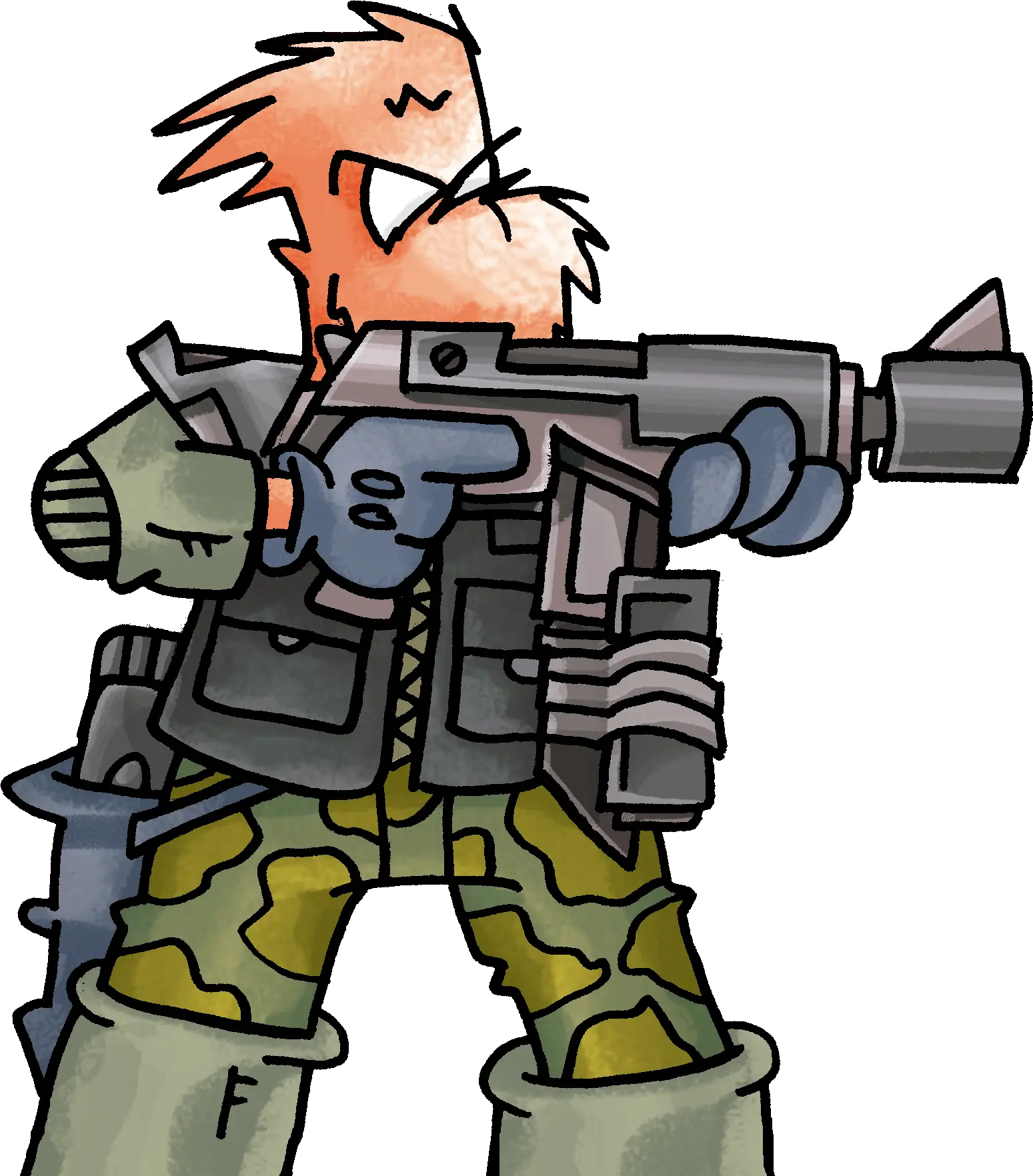 narizon soldado